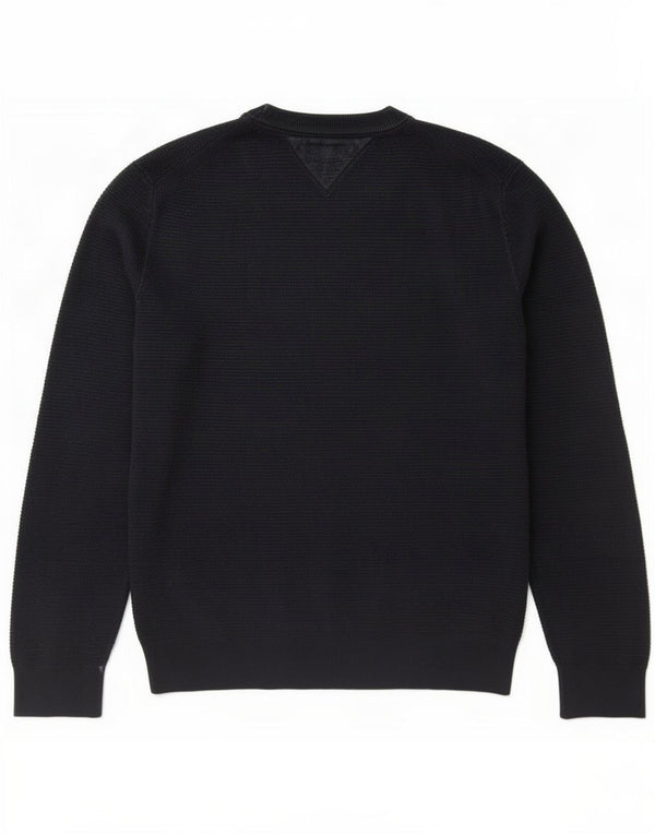 Tommy Hilfiger Jersey de cuello redondo para hombre XL Azul marino Algodón