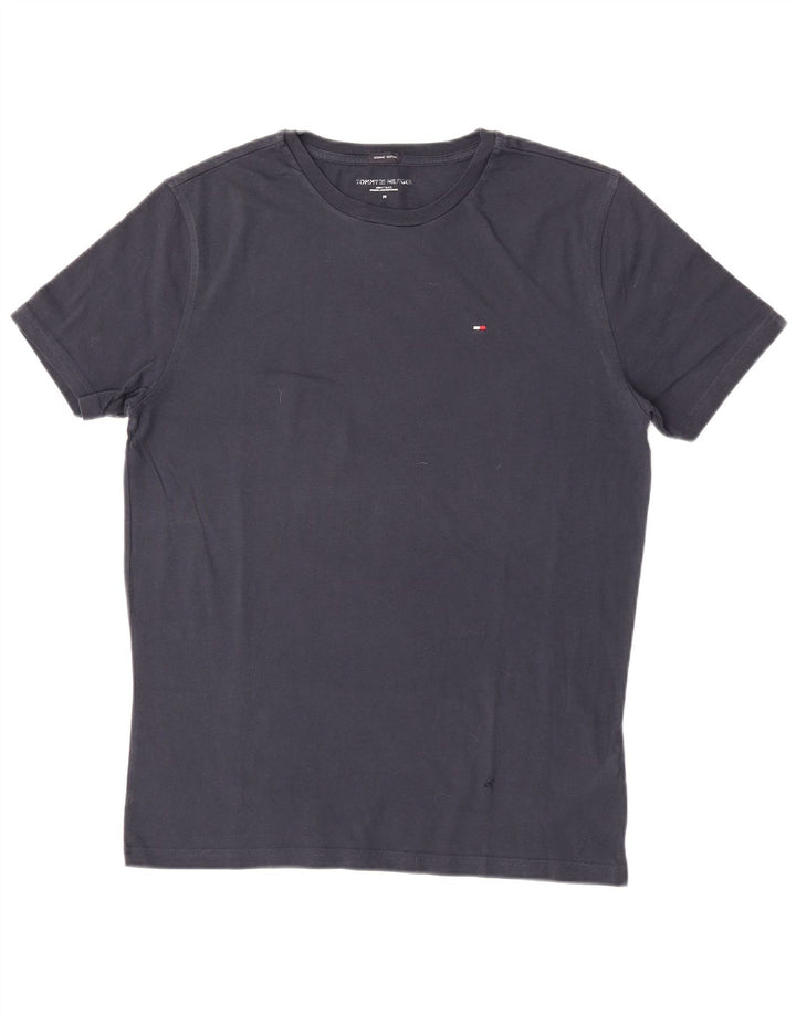 Camiseta Tommy Hilfiger Hombre Top Medium Azul Marino Algodón