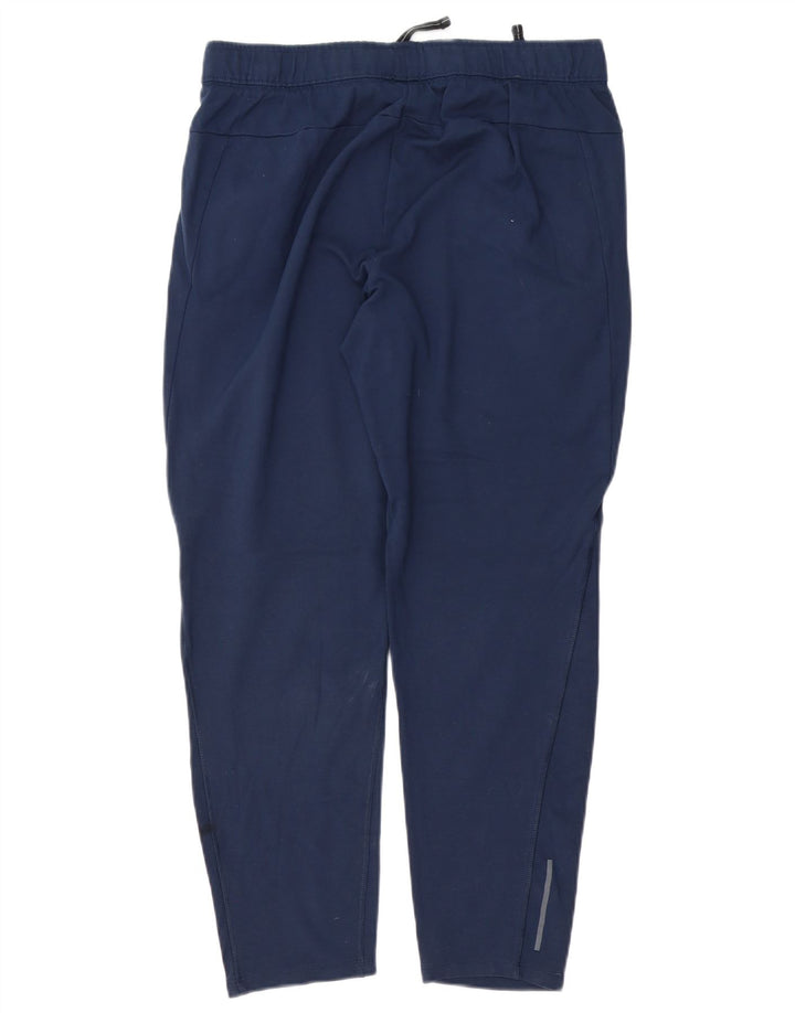 RUSSELL ATHLETIC Pantalones de chándal para hombre, tamaño grande, rayón azul marino