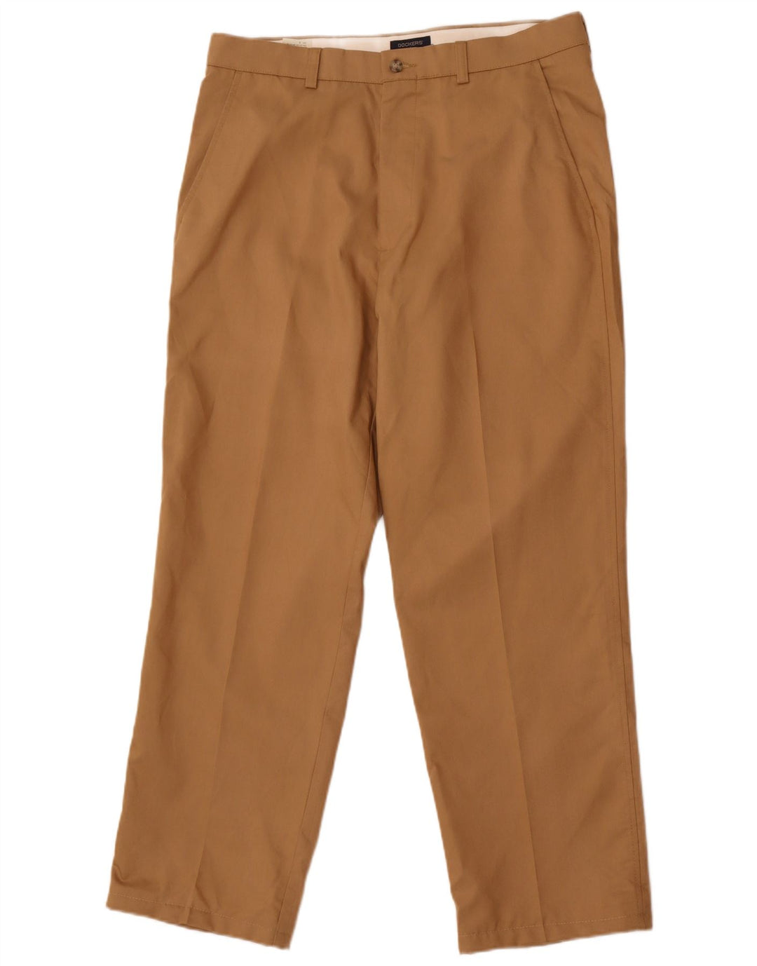 Dockers Pantalón chino recto para hombre W34 L32 Poliéster beige