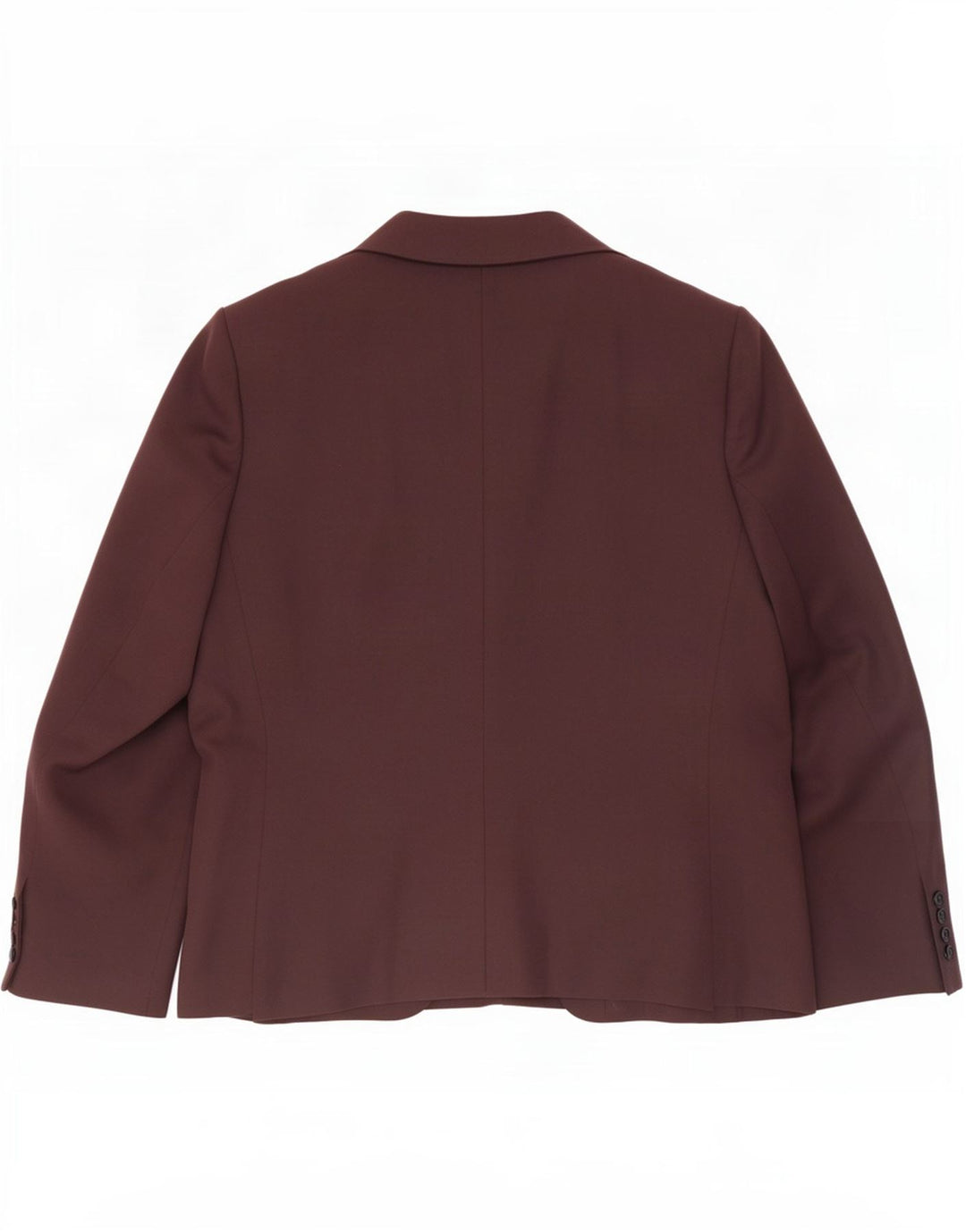 Marks & Spencer Chaqueta tipo blazer de 2 botones para mujer UK 46 Grande Poliéster marrón