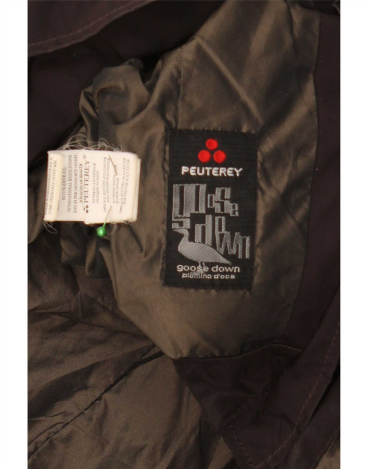 PEUTEREY Chaqueta Acolchada Mujer ES 40 XL Poliéster Marrón