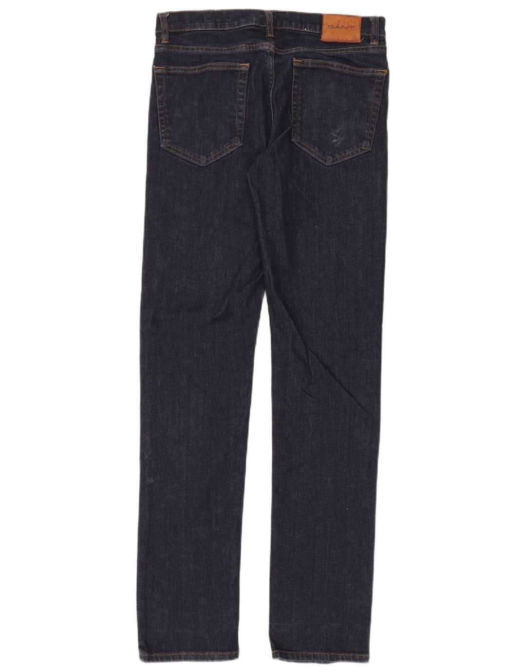 Vaqueros rectos de corte regular Gant para hombre W32 L34 Algodón azul marino