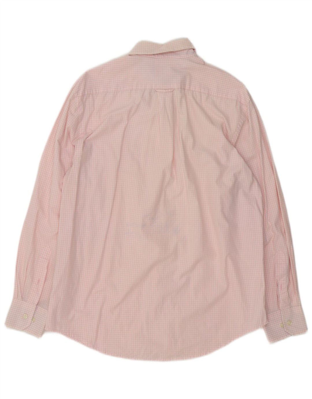 Camisa Izod Hombre Algodón Vichy Rosa Medio