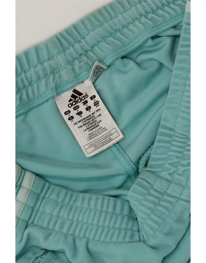 Adidas Mujer Chándal Pantalones Joggers UK 40 Medio Turquesa Poliéster