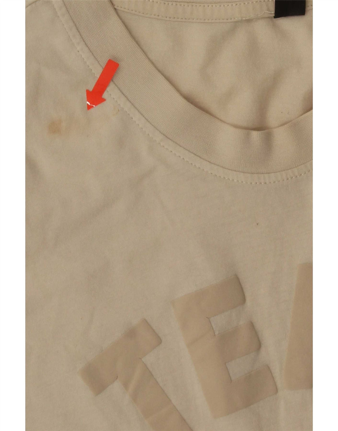 Adidas - Camiseta gráfica para hombre, talla grande, color beige