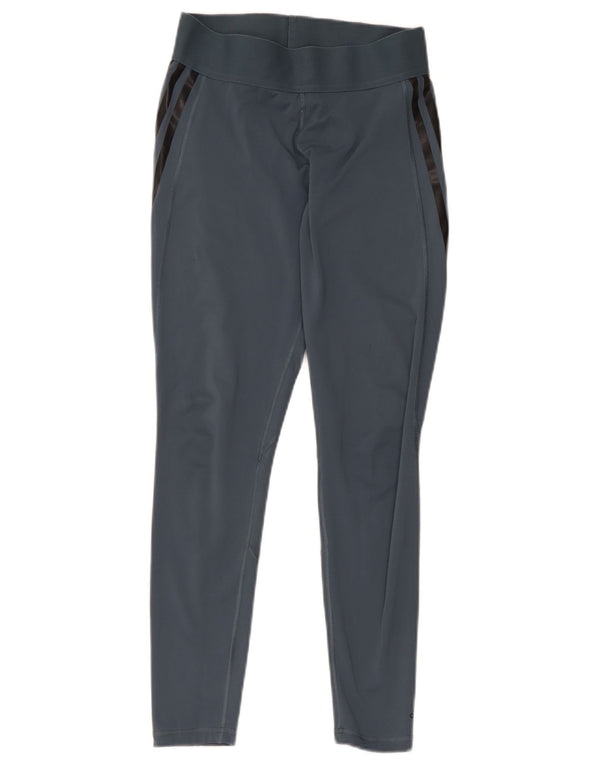 Adidas Mujer Aeroready Leggings Reino Unido 8/10 Pequeño Gris