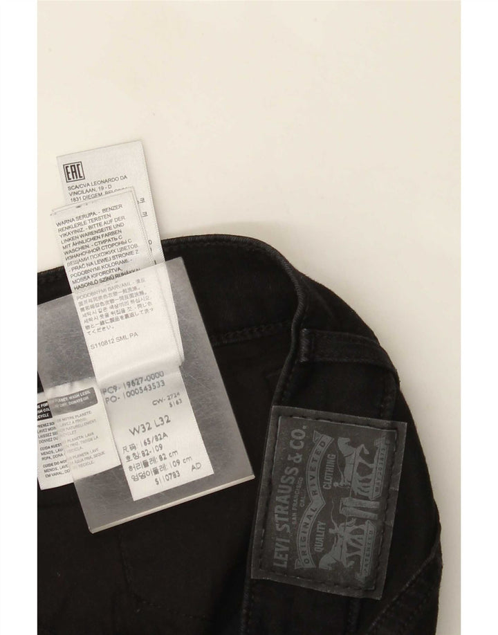 Levi's Mujer 312 Shaping Slim Jeans W32 L32 Algodón Negro
