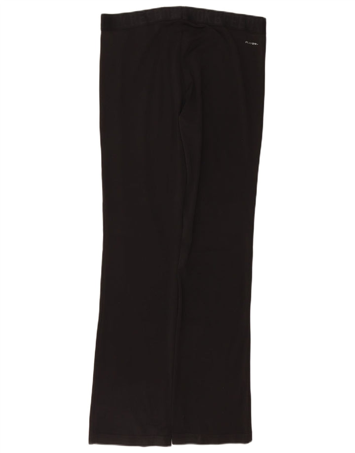 REEBOK Leggings Mujer UK 12/14 Mediano Negro Poliéster