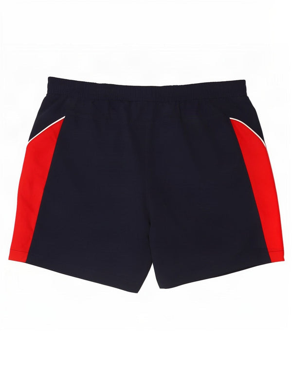 Fila Mens Sport Shorts Large Azul Marino Colorblock Poliéster