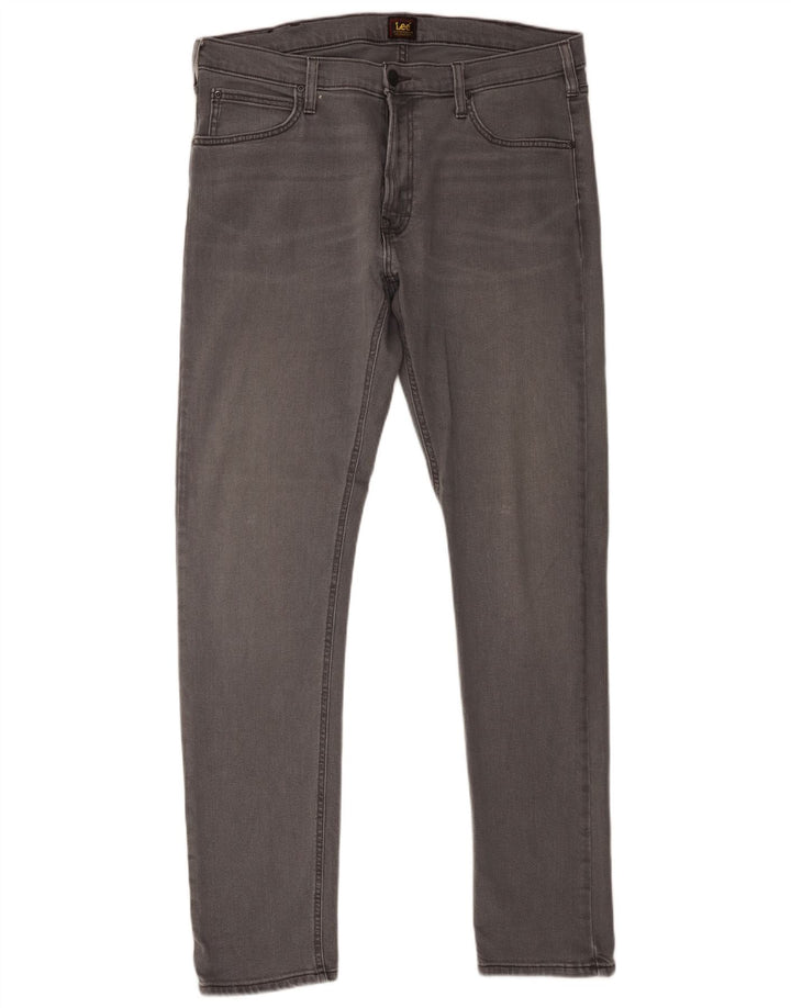 Lee Jeans Luke Slim para Hombre W36 L34 Algodón Gris