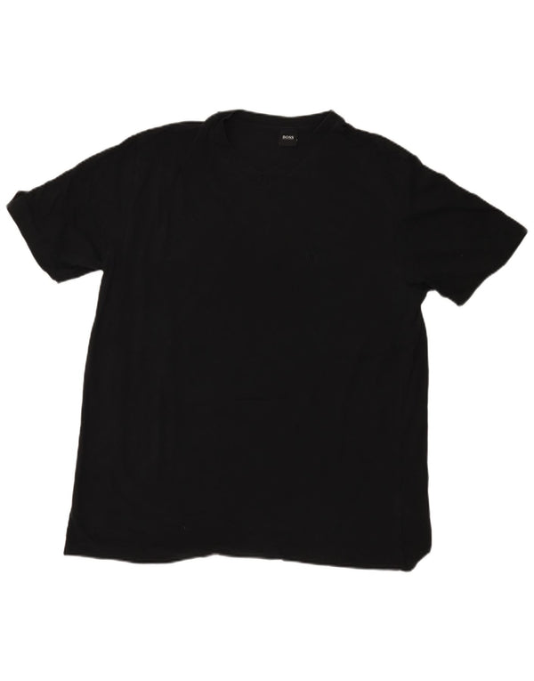 Hugo Boss Camiseta Hombre Top 2XL Algodón Negro