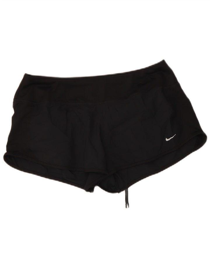 NIKE - Pantalones cortos deportivos Dri Fit para mujer, talla 40, talla M, color negro