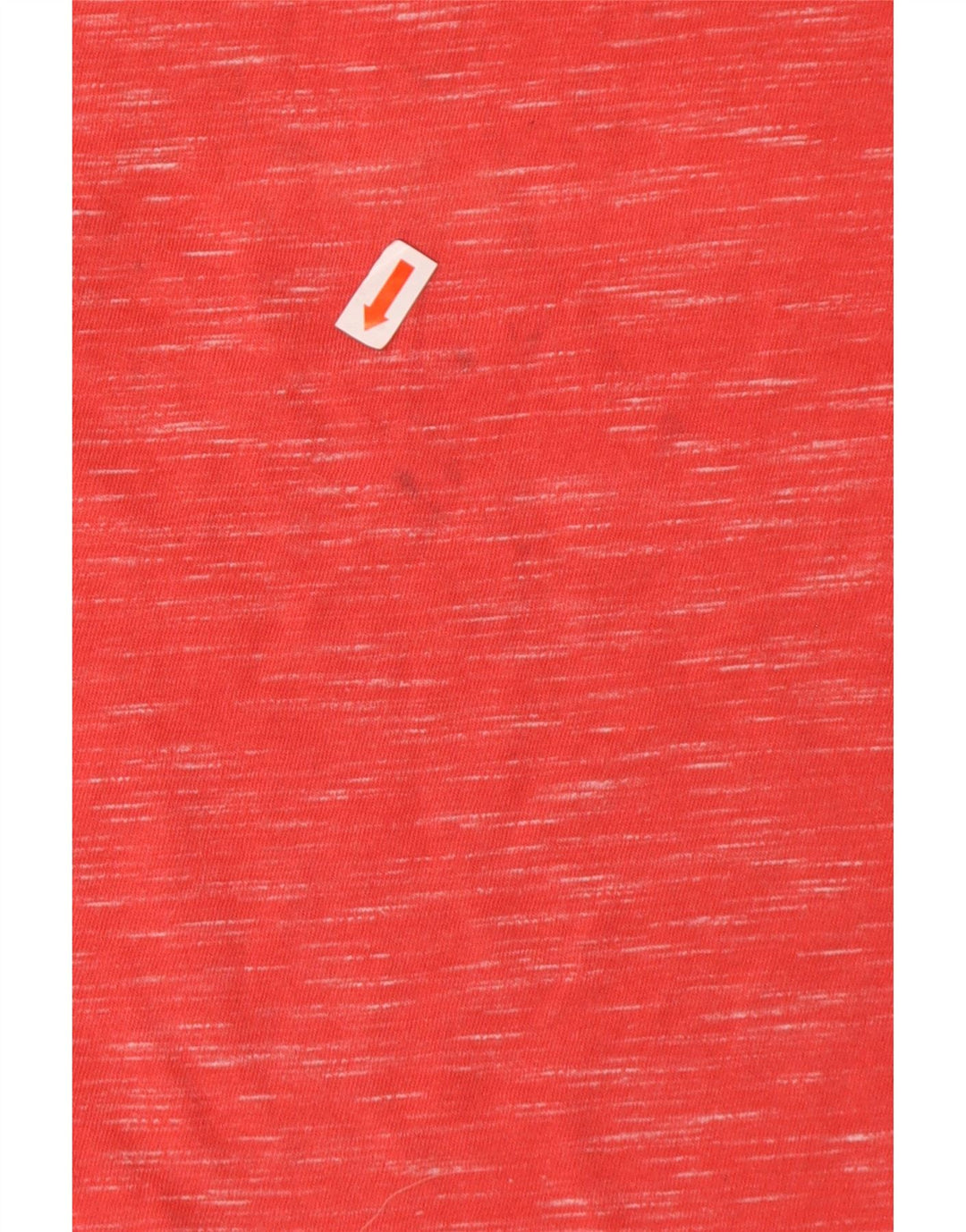 SUPERDRY Hombre Camiseta sin mangas de algodón moteado rojo medio