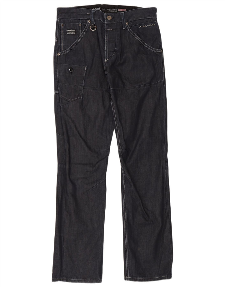 Jack & Jones Vaqueros Cargo Rectos Hombre W32 L33 Azul Marino
