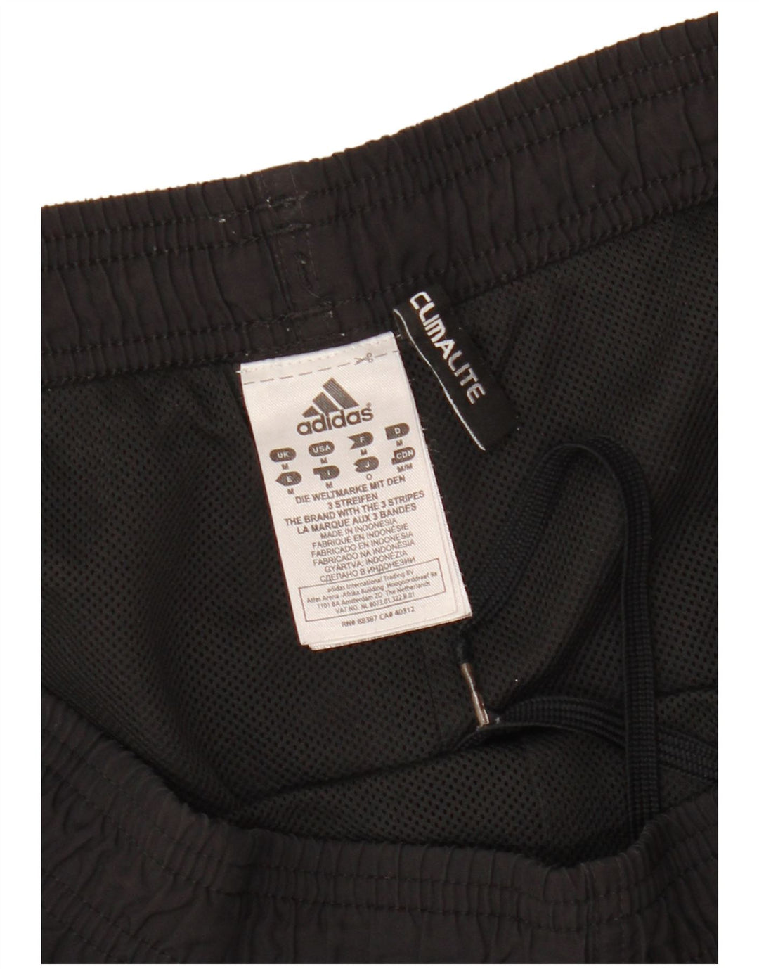 Adidas Mens Climalite Sport Shorts Medio Negro Poliéster