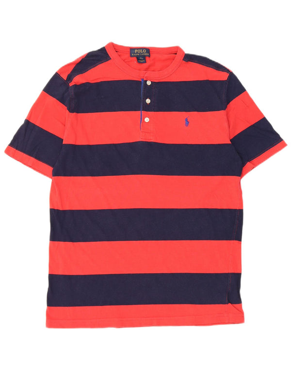 Polo Ralph Lauren Camiseta Niño Top 15-16 Años XL Azul Marino Rayas Algodón