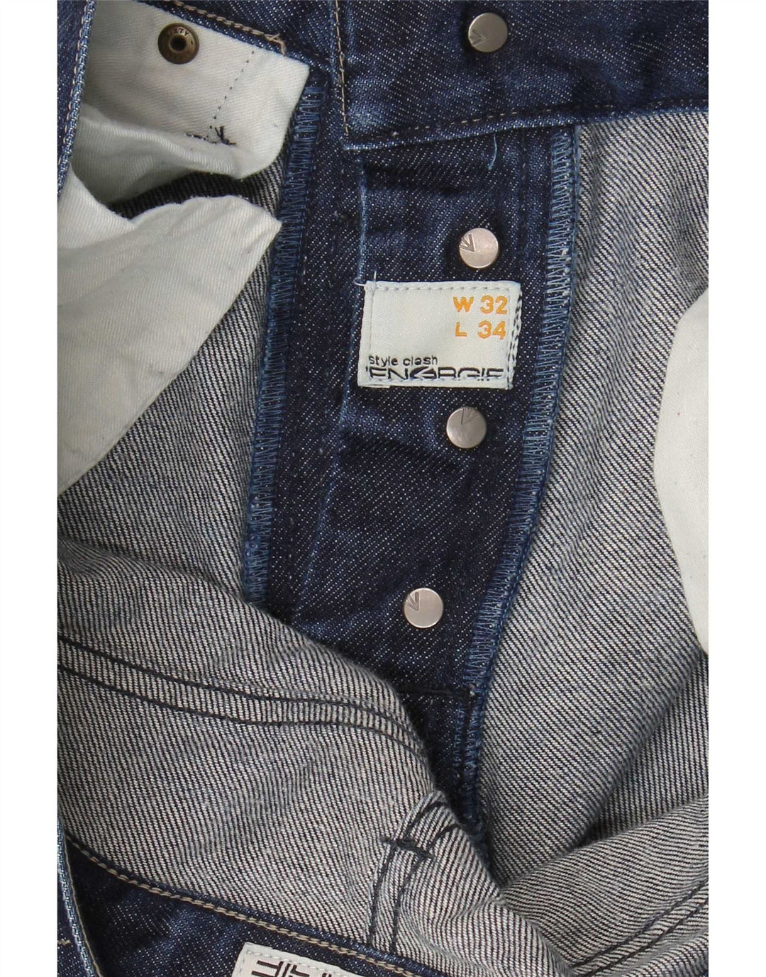 Vaqueros Energie Hombre Slim W32 L34 Azul Marino