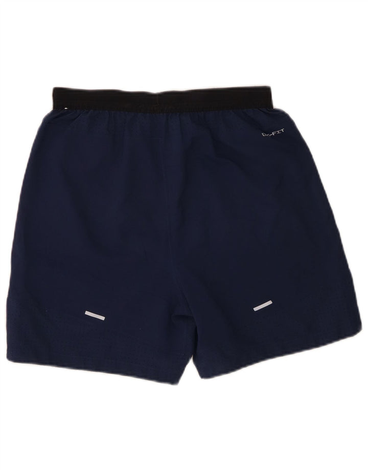 Nike Pantalones cortos deportivos Dri Fit para niños 13-14 años Azul marino Poliéster