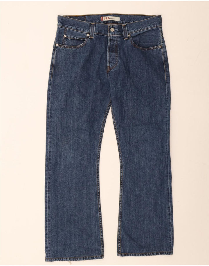 Levi's Hombre 512 Vaqueros Bootcut W34 L32 Algodón Azul