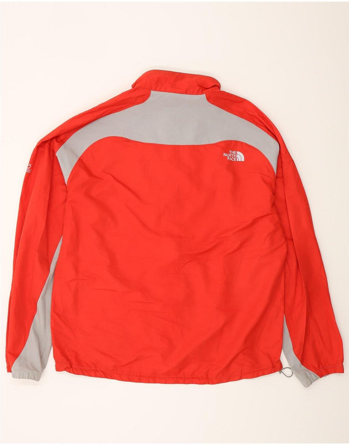 THE NORTH FACE Chaqueta superior de chándal para hombre XL Poliéster color block rojo