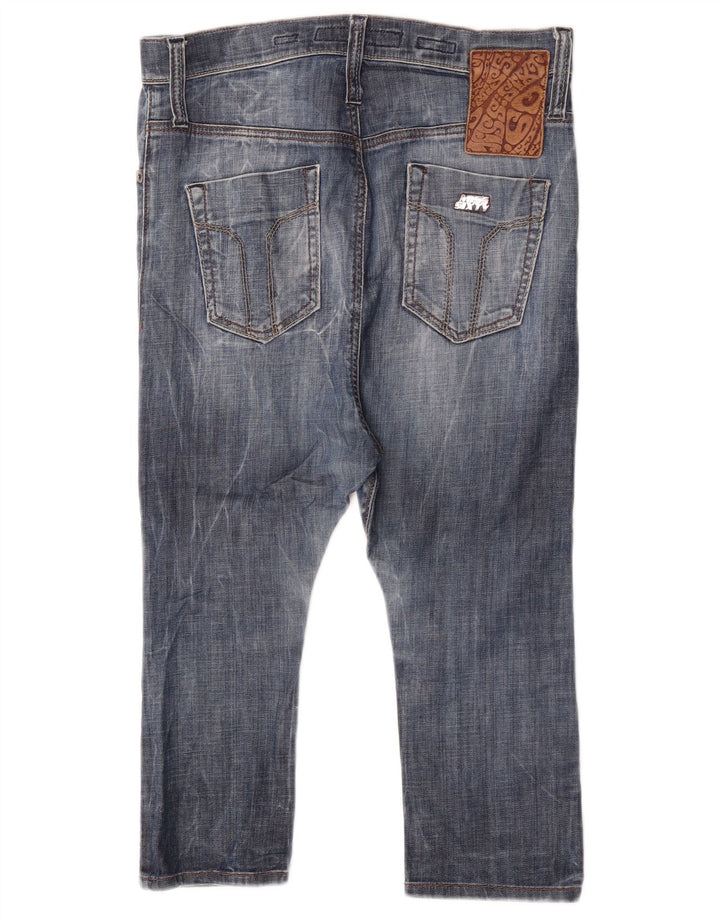 Miss Sixty Jeans Capri Harem para Mujer W26 L17 Algodón Azul