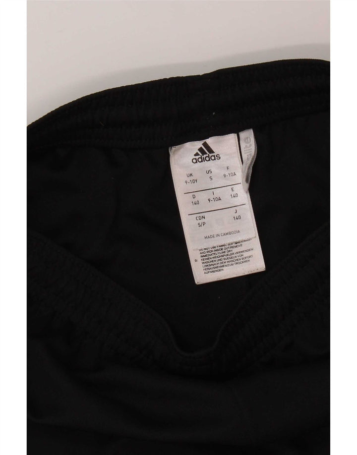 Adidas Pantalones cortos deportivos Climalite para niños 9-10 años Negro Poliéster