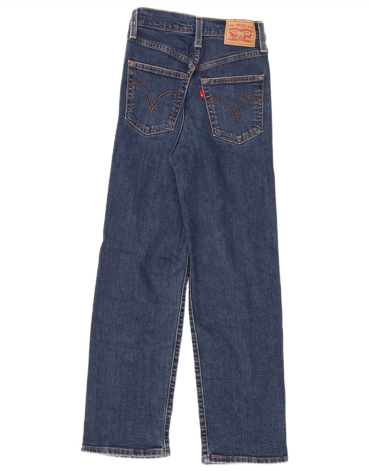 Vaqueros Levi's Ribcage Rectos Mujer W23 L27 Algodón Azul