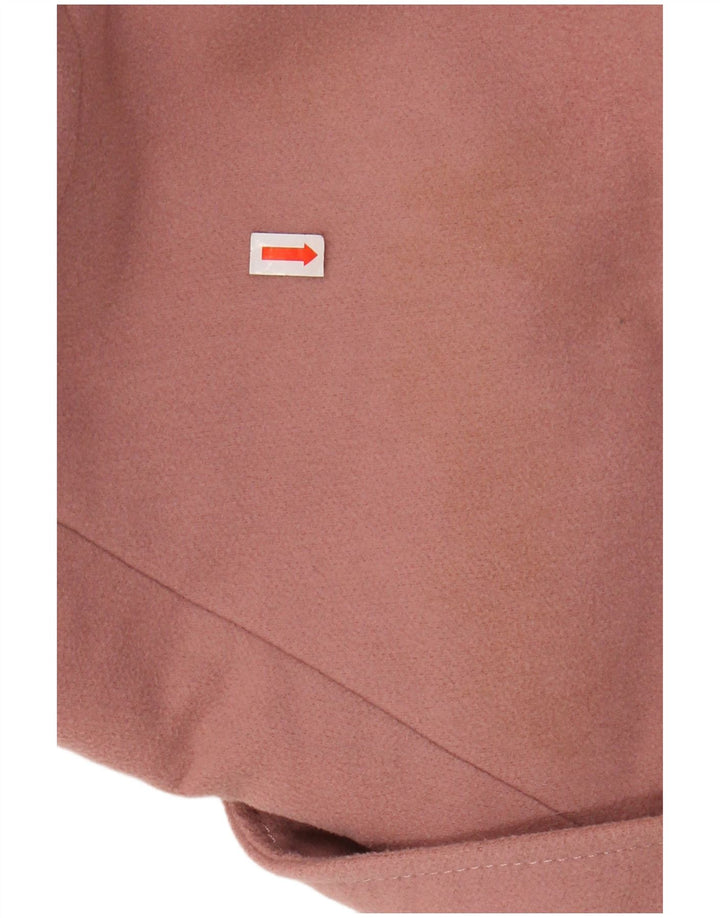 Miss Selfridge Abrigo para mujer UK 40 Pequeño Poliéster rosa