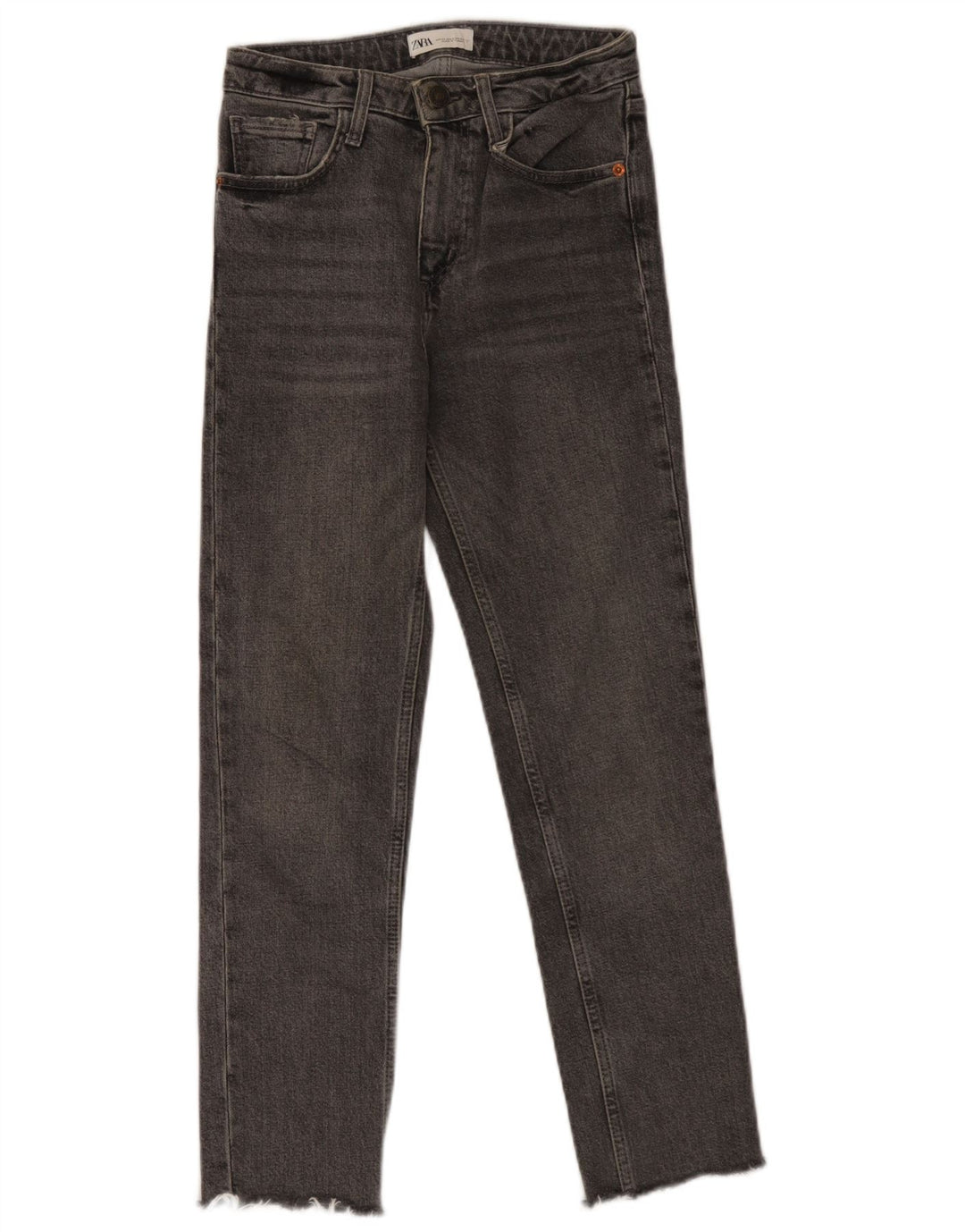 Zara Vaqueros Slim Mujer EU 34 2XS W24 L26 Gris
