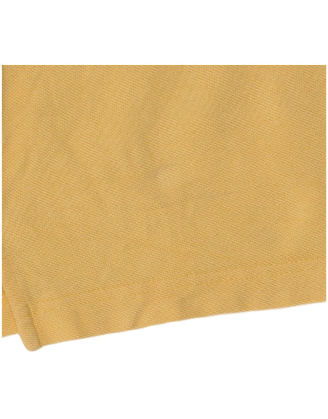 Polo Asics Hombre Algodón Amarillo Medio