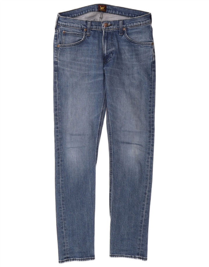 Vaqueros Lee Luke Slim para Hombre W30 L32 Algodón Azul