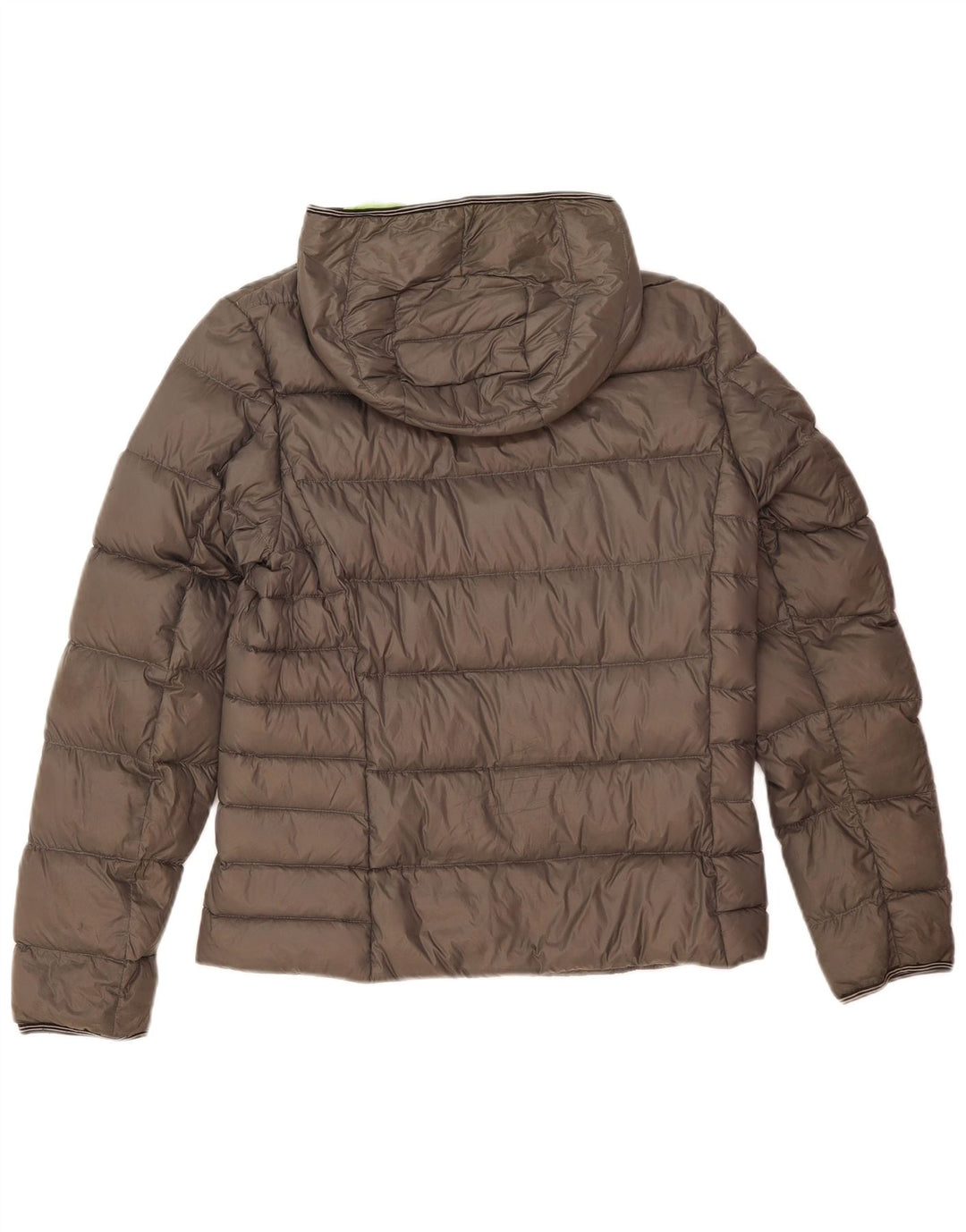 Fred Perry Chaqueta Acolchada Con Capucha Para Hombre UK 36 Small Gris