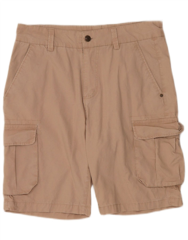 SNEAKER FREAK Pantalones cortos cargo para hombre mediano W32 Algodón beige