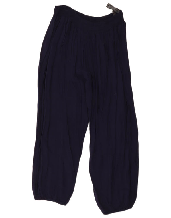 Marks & Spencer - Pantalones cortos para mujer, talla grande, W30 L23, color azul marino