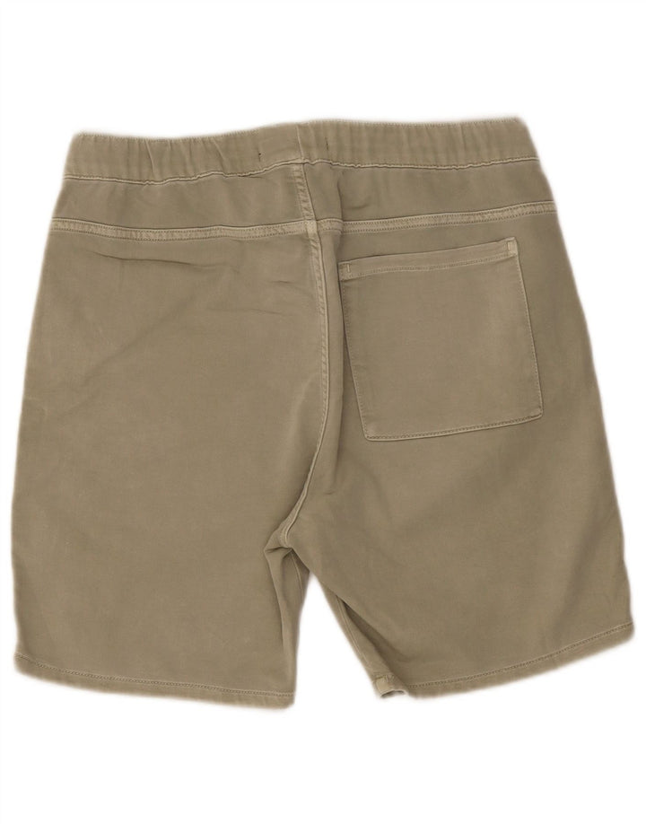 Zara Mens Chino Shorts Grande W32 Caqui