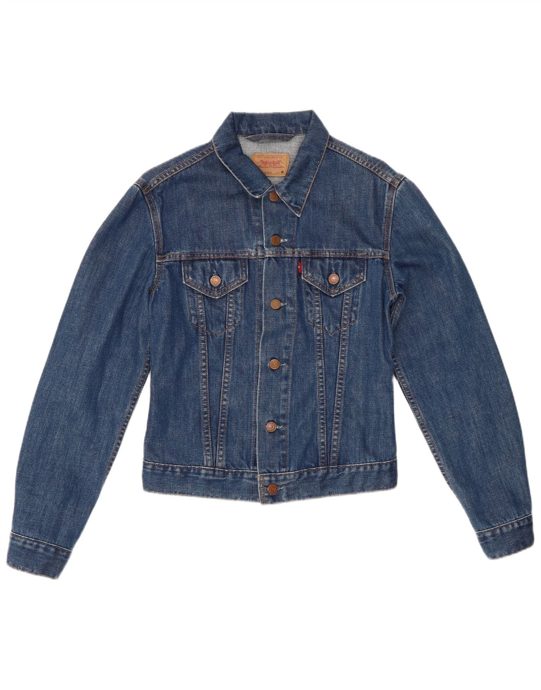 LEVI'S Chaqueta Vaquera Niña 10-11 Años Azul Medio Algodón