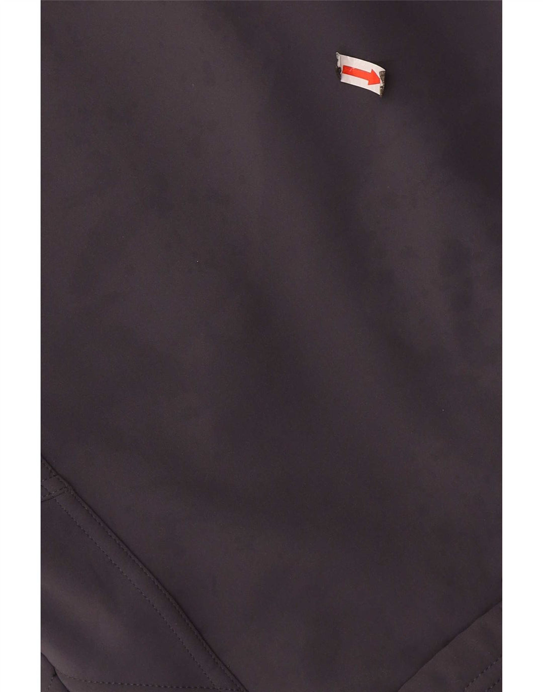 Asics Hombre Graphic Chándal Top Chaqueta Pequeña Gris Colorblock Poliéster