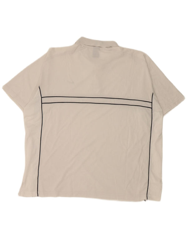 Polo Nike Hombre 2XL Blanco Rayas