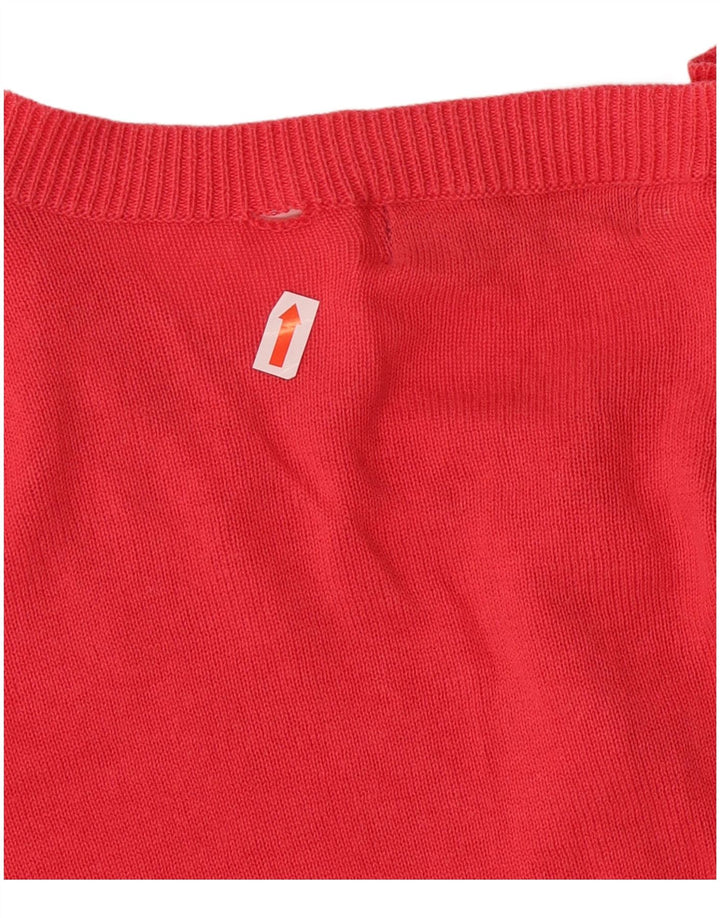 MARKS & SPENCER Suéter tipo cárdigan para mujer UK 18 XL Algodón rosa