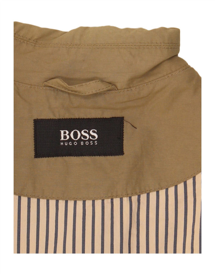 Hugo Boss Abrigo para hombre ES 46 3XL Beige