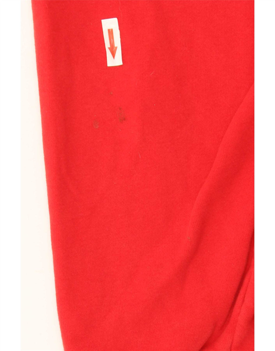 Superdry Sudadera con cuello y cremallera para hombre, jersey de algodón rojo grande