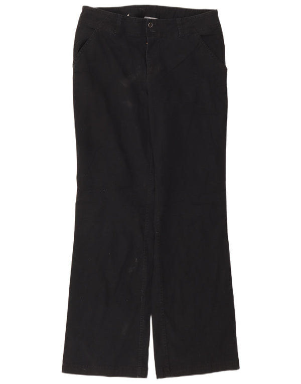 Columbia Pantalones chinos rectos para mujer US 6 Medium W28 L31 Algodón negro