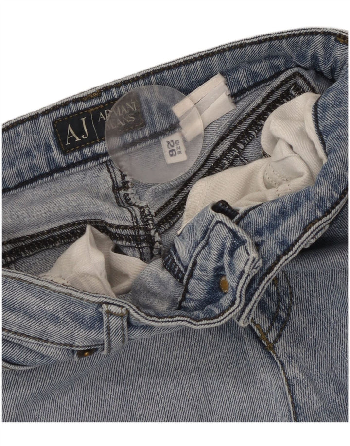 Vaqueros Armani Mujer Rectos W26 L31 Azul