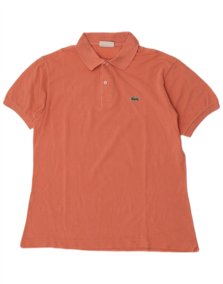 Polo Lacoste para hombre talla 4 algodón rosa mediano
