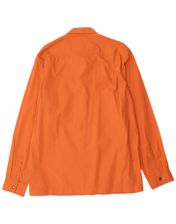 Barbour Chaqueta utilitaria para hombre Reino Unido 40 Grande Algodón naranja