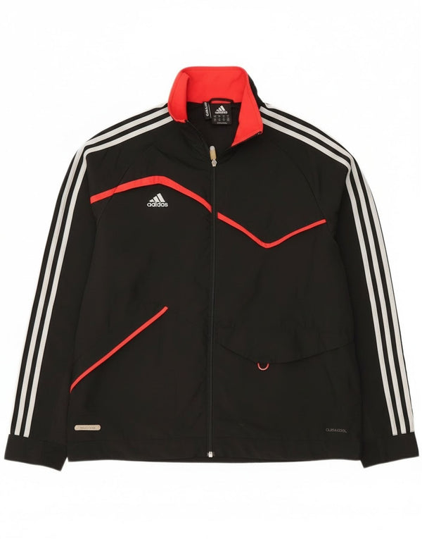Adidas Mens Clima 365 Chándal Top Chaqueta Mediano Negro Poliéster