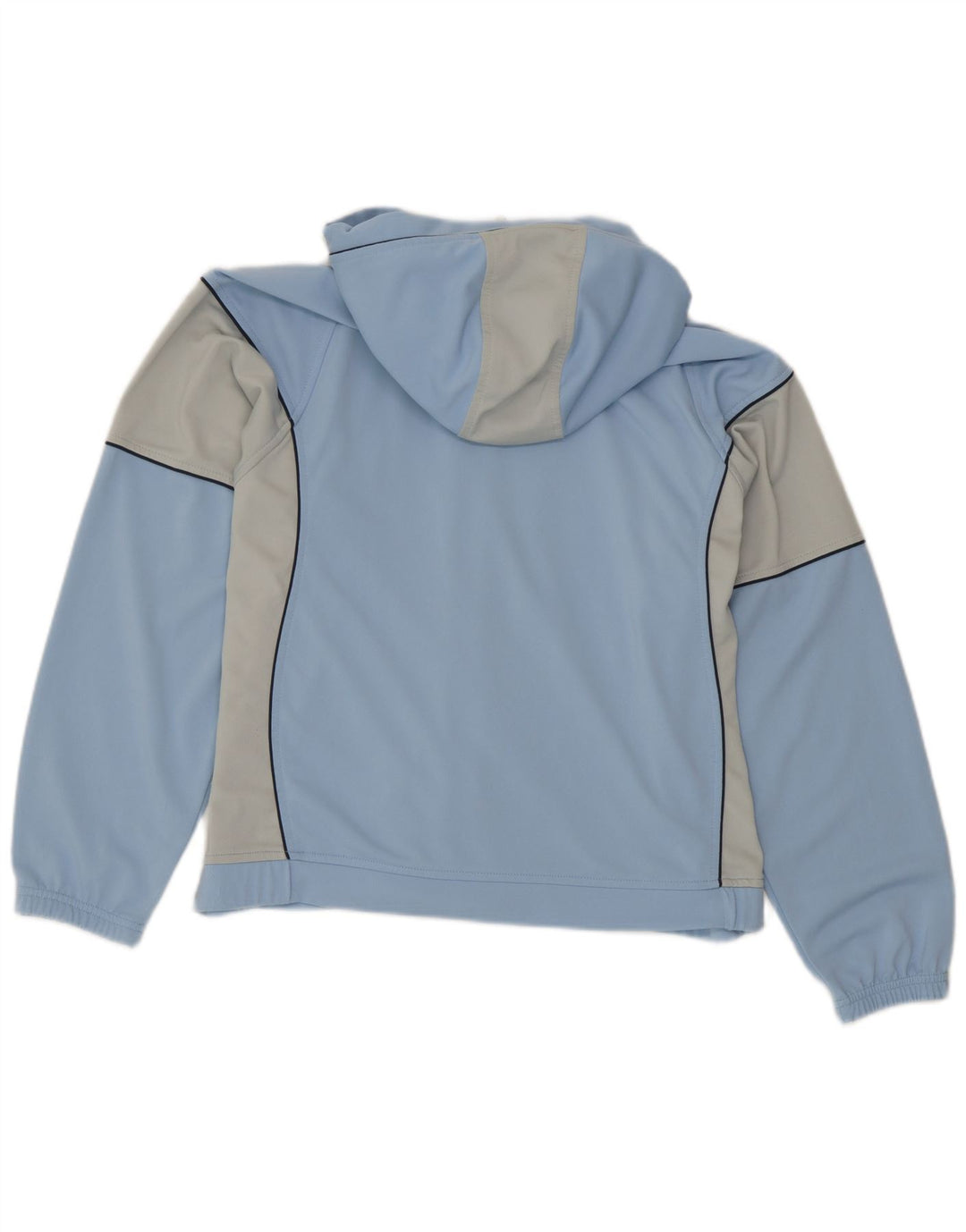 Champion Chaqueta De Chándal Con Capucha Para Hombre Poliéster Color Block Azul Medio