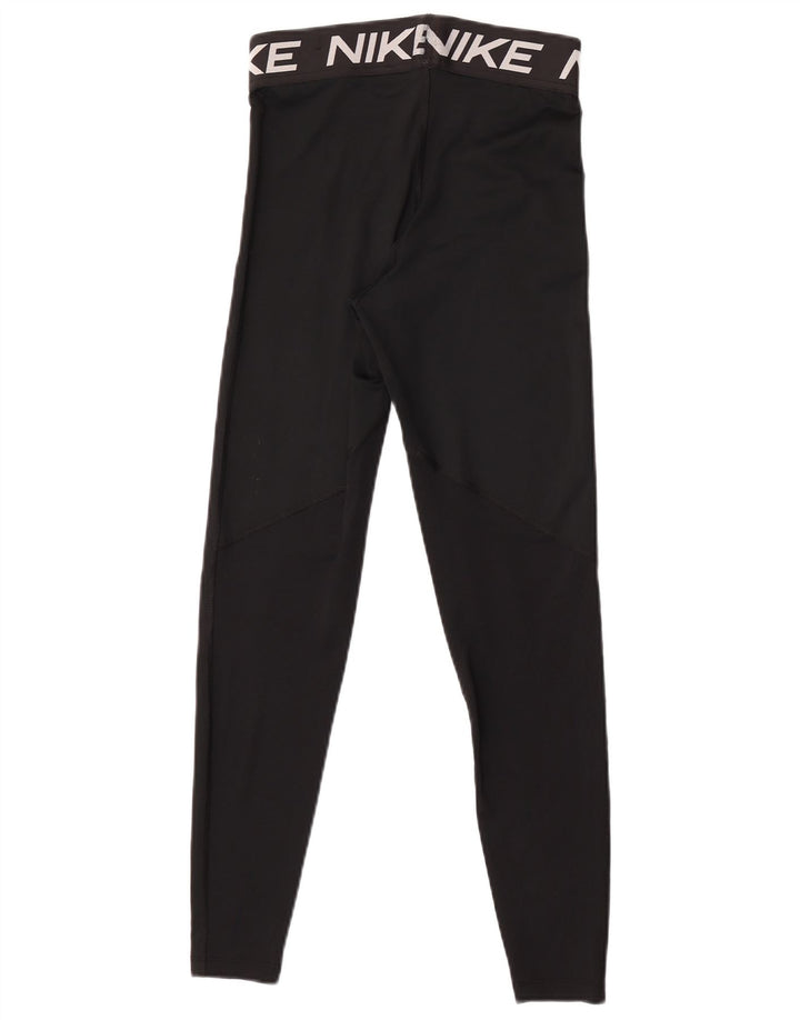 Nike Dri Fit Graphic Leggings para mujer, talla 8, color negro