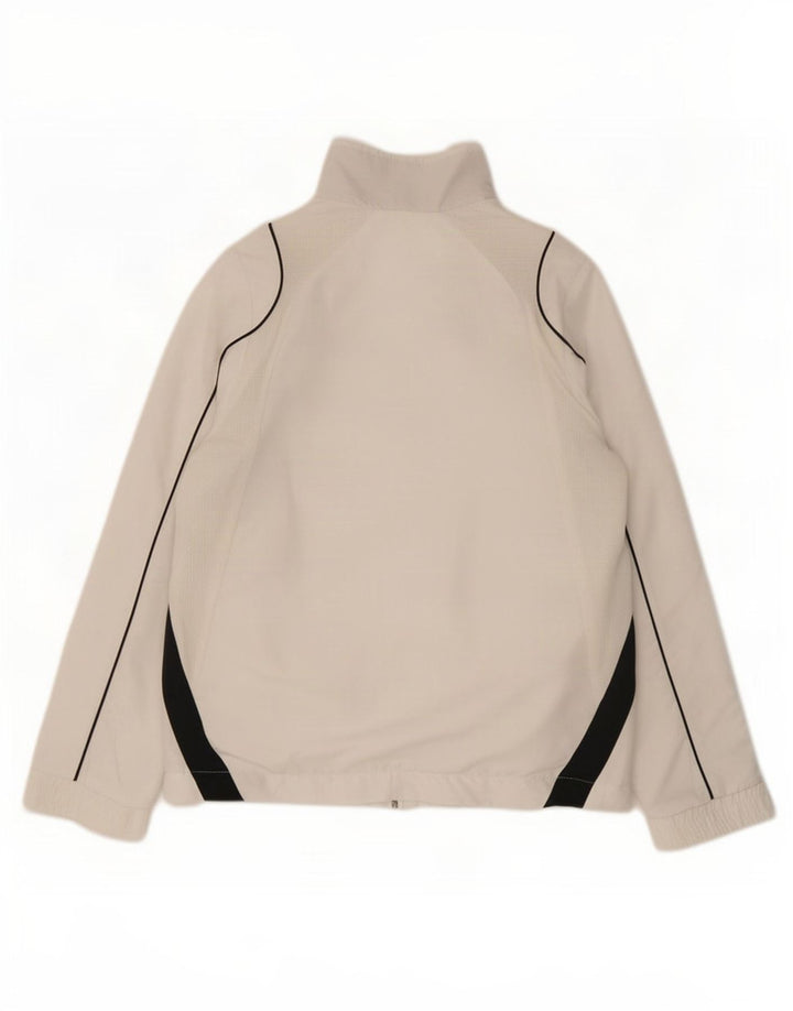 Lotto Hombre Chaqueta De Chándal Superior Poliéster Color Block Medio Blanco